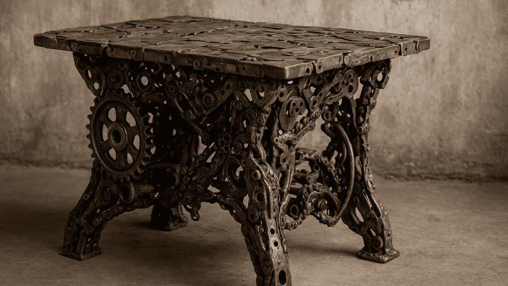 Artikel - Furnitur dari Logam Daur Ulang: Estetika, Keberlanjutan, dan Keuntungannya