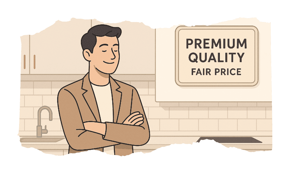 Kualitas Premium, Harga Tenang