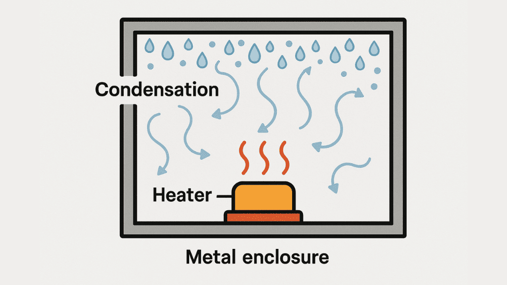 Artikel - Solusi Terbaik Mencegah Kondensasi di Dalam Metal Enclosure